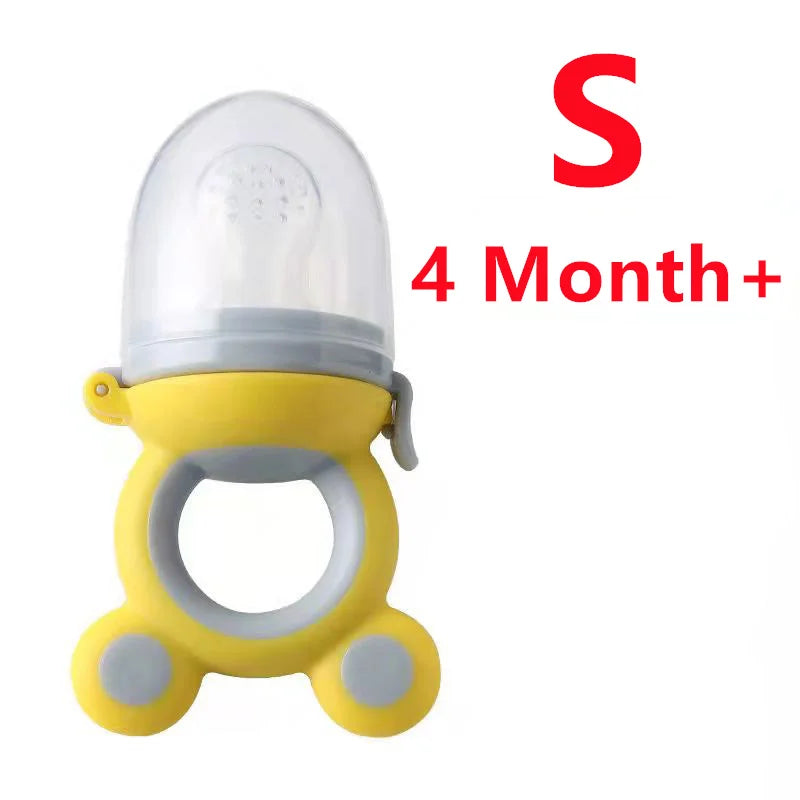 Baby Fruit Food Feeder & Teether – BPA-Free Silicone Nibbler for Newborns