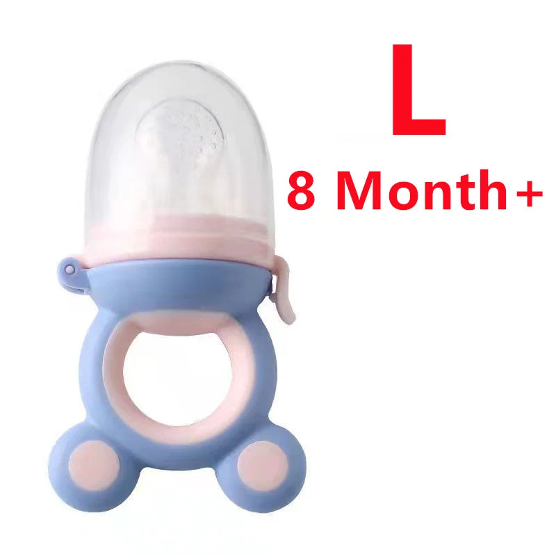 Baby Fruit Food Feeder & Teether – BPA-Free Silicone Nibbler for Newborns