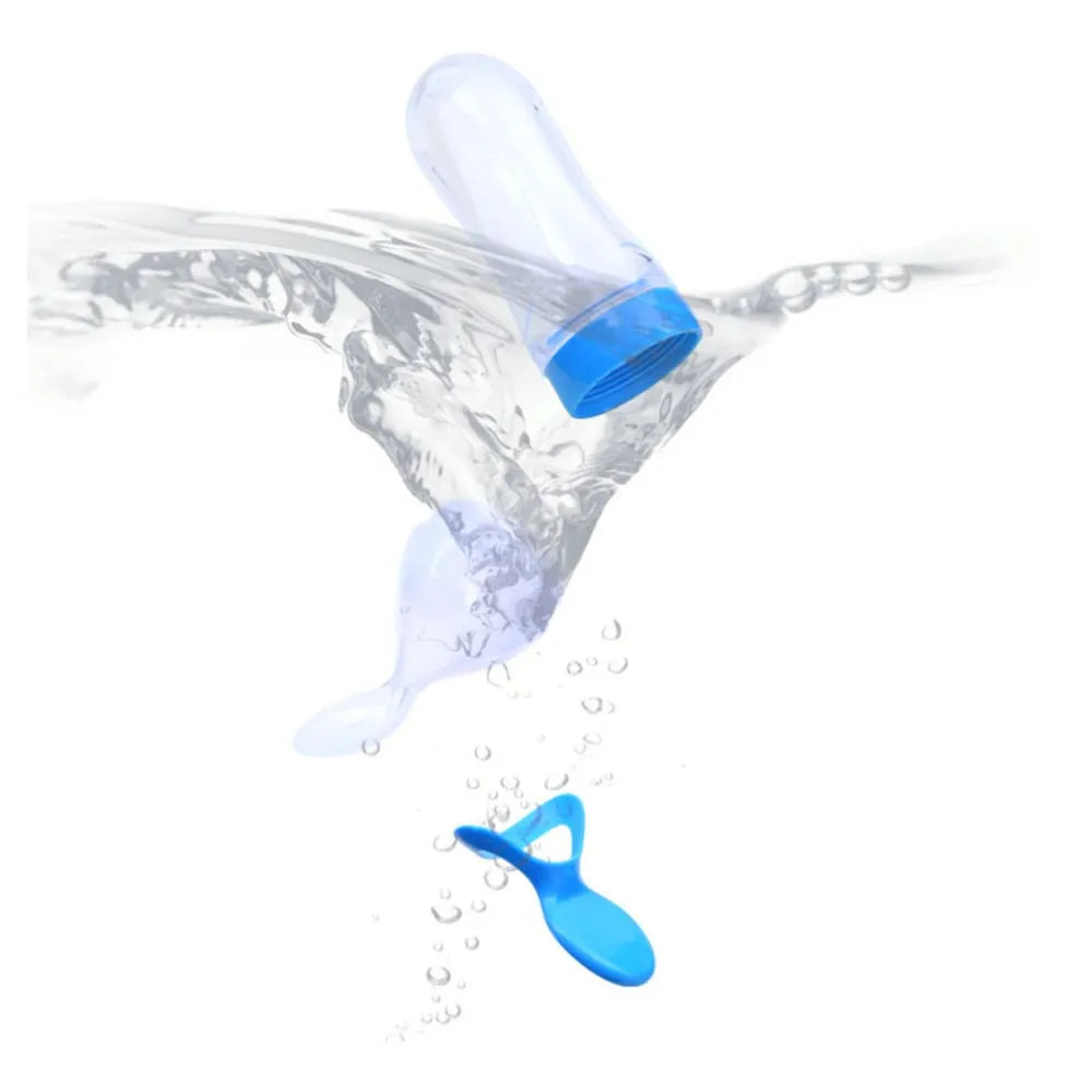 90ML Silicone Squeeze Feeding Bottle
