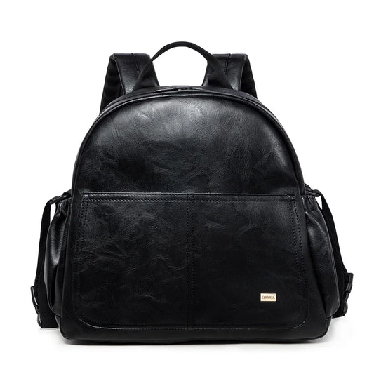 Large-Capacity Diaper Bag – Stylish & Waterproof Nappy Changing Backpack for Moms