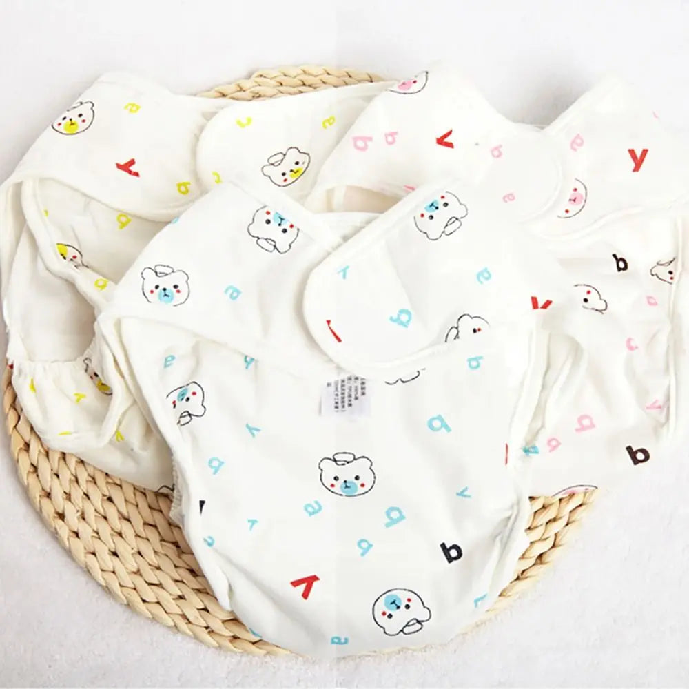 Adjustable Reusable Baby Diaper Pants – Washable & Leakproof (0-12 Months, 3-15kg)