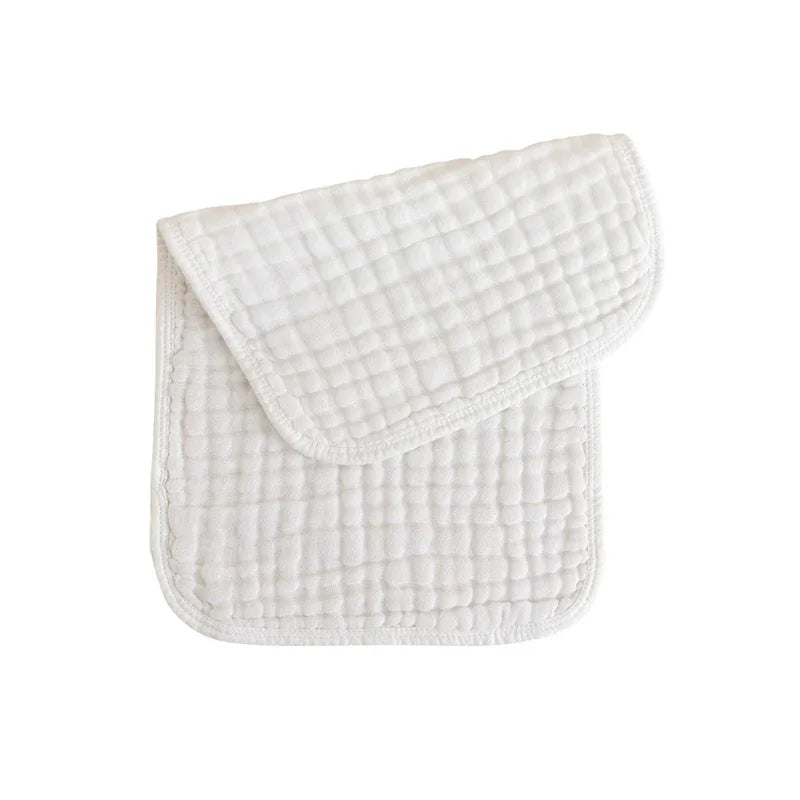 Muslin Newborn Baby Towel – 6-Layer 100% Cotton Burp Cloth & Bib (1/3PCS)