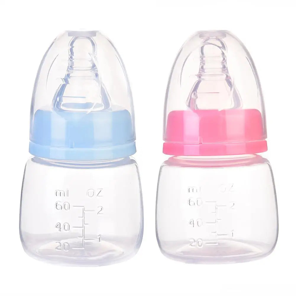60ML Mini Portable Baby Feeding Bottle