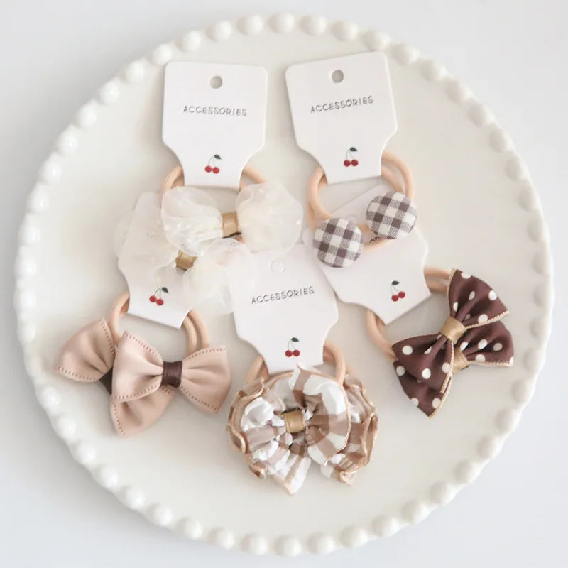 10PCS Baby Girl Hair Bows – Cute & Stylish Hair Ties for Kids