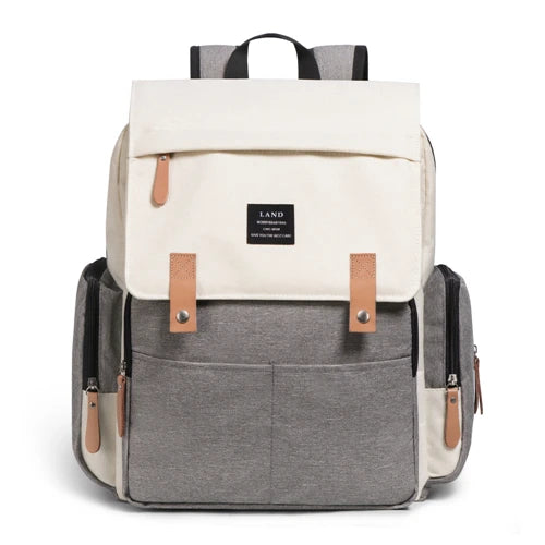 Landuo Mommy Diaper Bag – Large Capacity Travel Nappy Backpack with Changing Mat