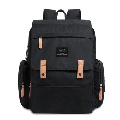 Landuo Mommy Diaper Bag – Large Capacity Travel Nappy Backpack with Changing Mat