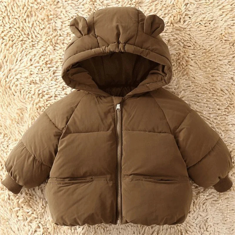 Kids' Winter Hooded Down Coat